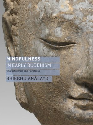 cover image of Mindfulness in Early Buddhism